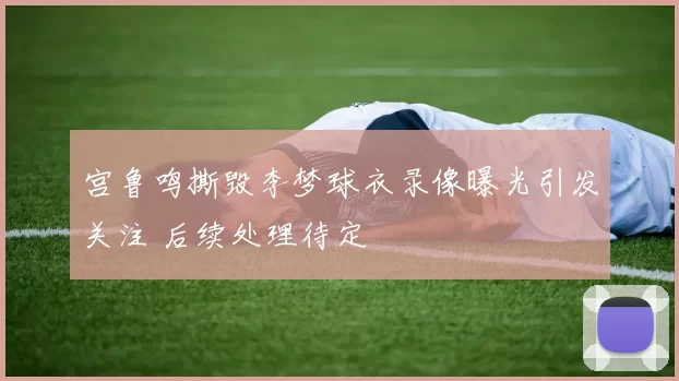宫鲁鸣撕毁李梦球衣录像曝光引发关注 后续处理待定